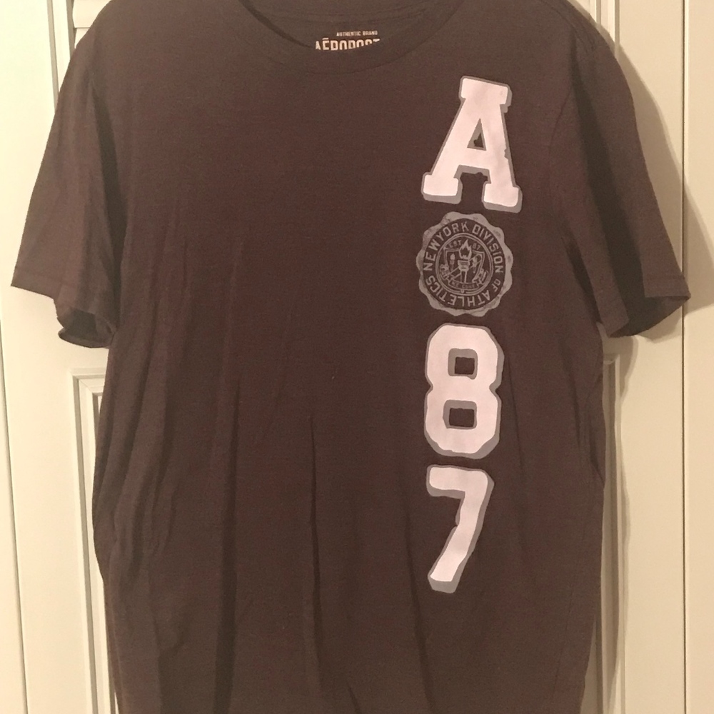 Aeropostale 1987 Burgundy T-Shirt